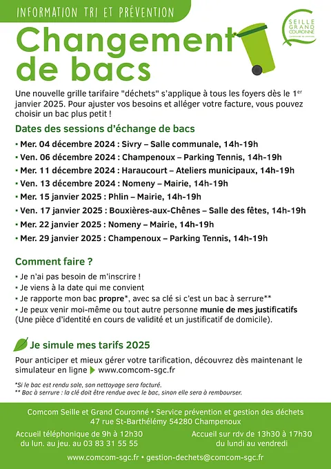 Nouvelle Organisation Déchets 2025