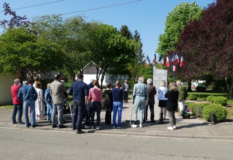 Mazerulles Cérémonie 8 Mai 2022