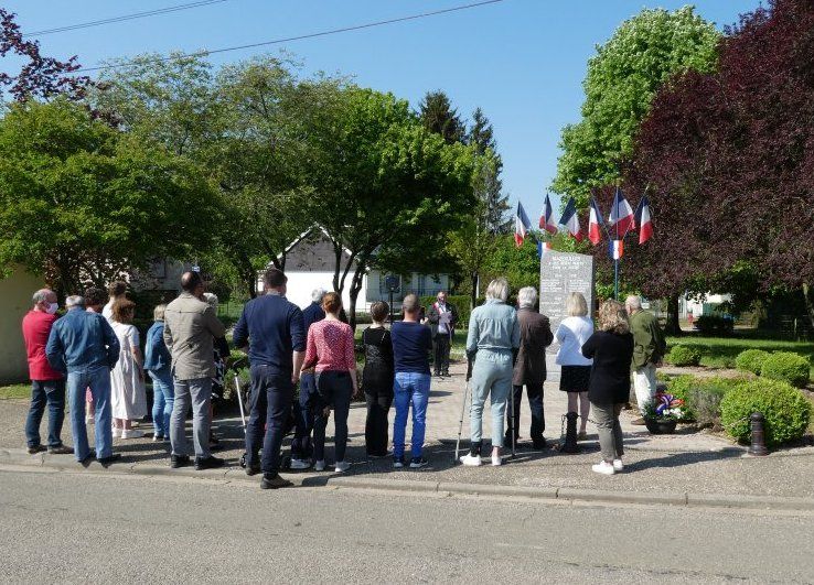 Mazerulles Cérémonie 8 Mai 2022