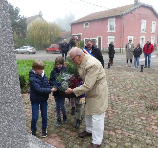 Mazerulles Cérémonie 11 Novembre 2022