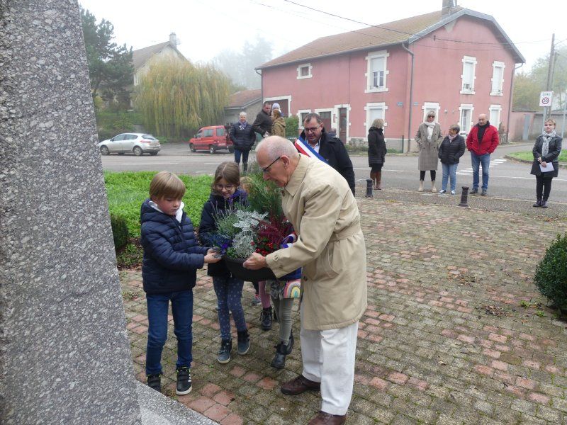 Mazerulles Cérémonie 11 Novembre 2022