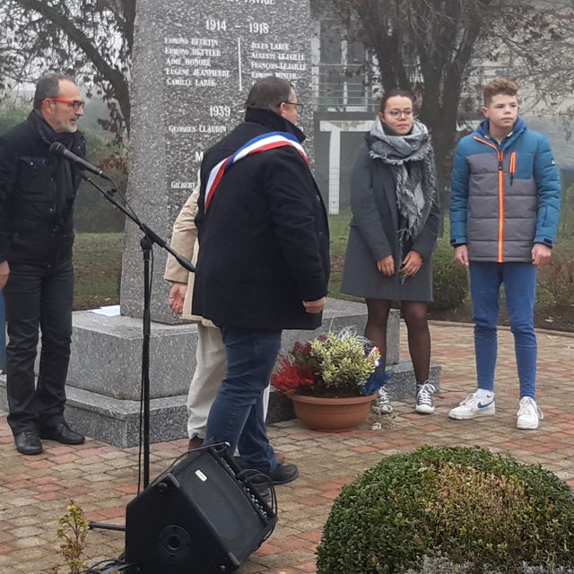 Mazerulles Cérémonie 11 Novembre 2021