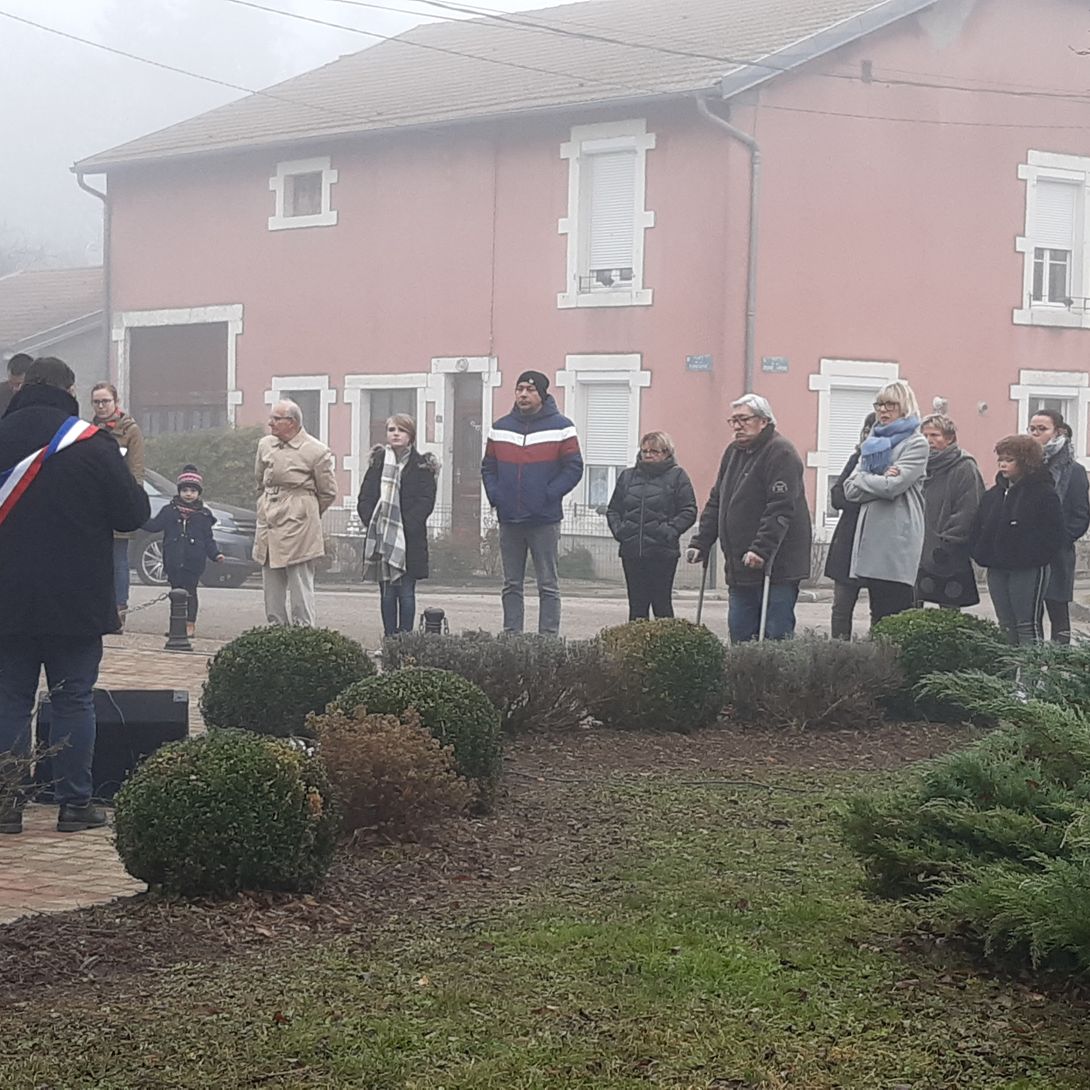 Mazerulles Cérémonie 11 Novembre 2021