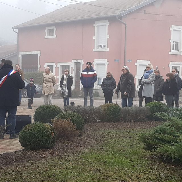 Mazerulles Cérémonie 11 Novembre 2021