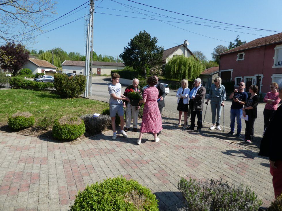 Mazerulles Cérémonie 8 Mai 2022