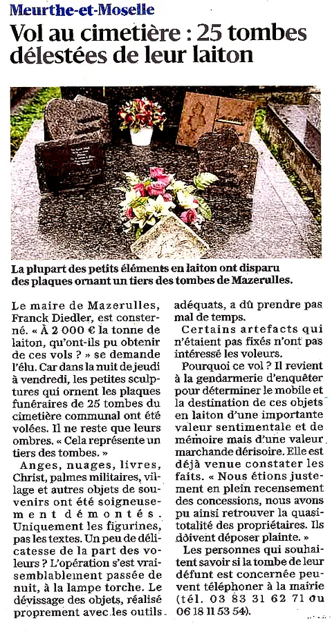 ER Mazerulles 11/11/2024