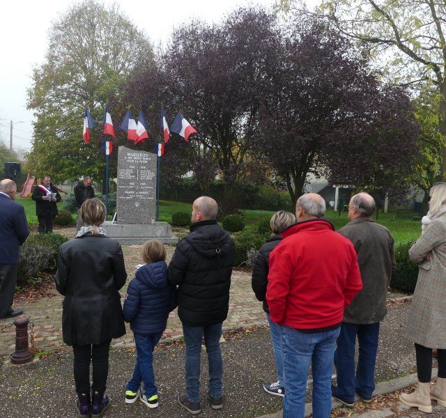 Mazerulles Cérémonie 11 Novembre 2022