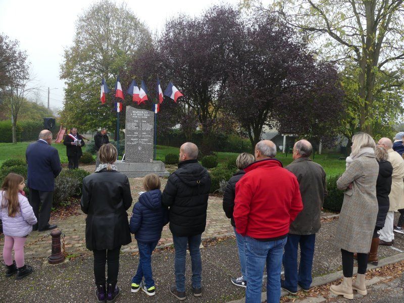 Mazerulles Cérémonie 11 Novembre 2022