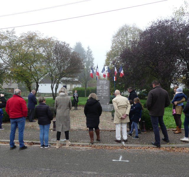 Mazerulles Cérémonie 11 Novembre 2022