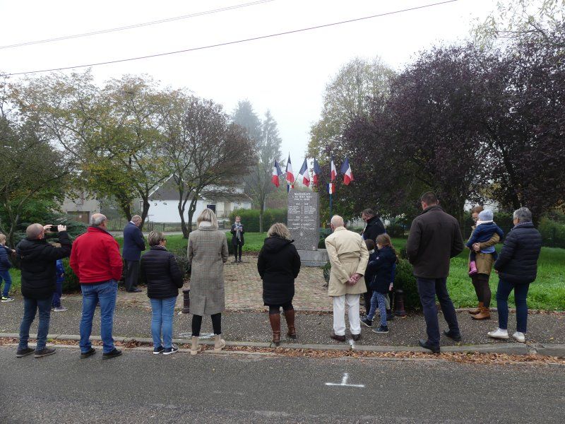 Mazerulles Cérémonie 11 Novembre 2022