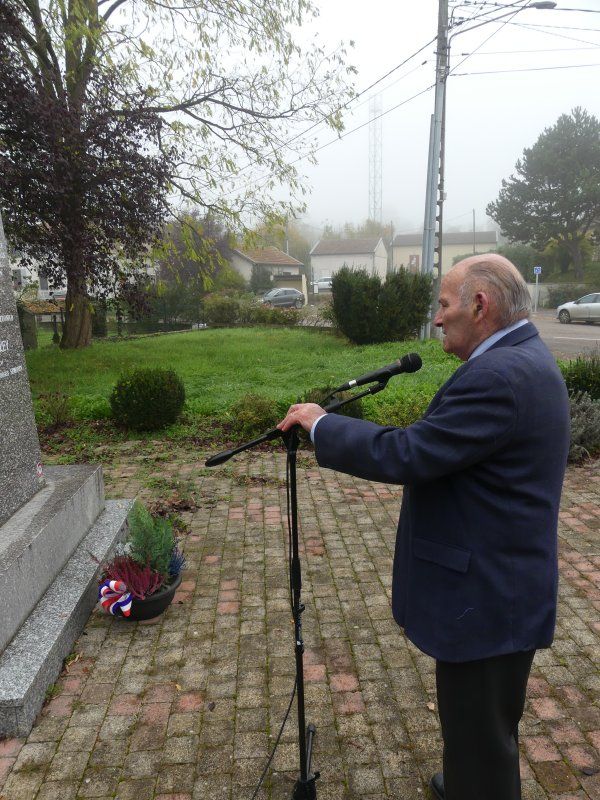 Mazerulles Cérémonie 11 Novembre 2022