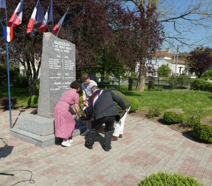 Mazerulles Cérémonie 8 Mai 2022