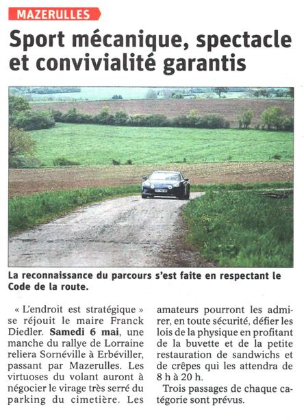 ER Mazerulles 04/05/2023
