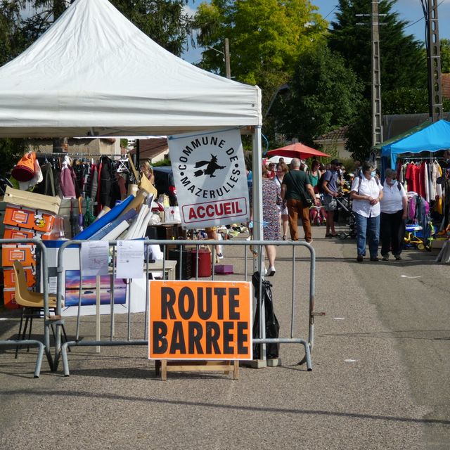 3ème Brocante de Mazerulles