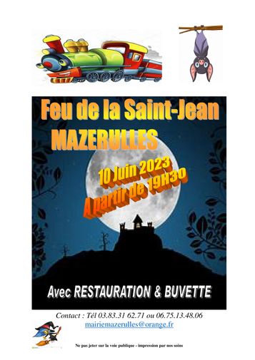 Feu de la Saint-Jean 2023