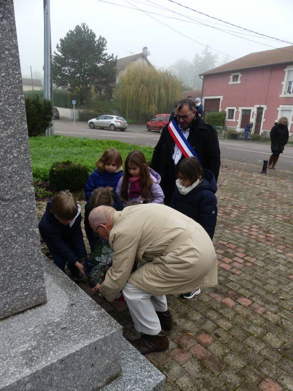 Mazerulles Cérémonie 11 Novembre 2022