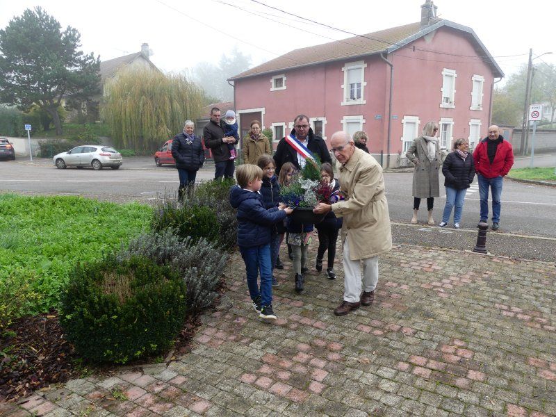 Mazerulles Cérémonie 11 Novembre 2022