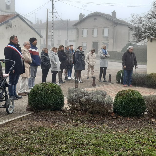 Mazerulles Cérémonie 11 Novembre 2021