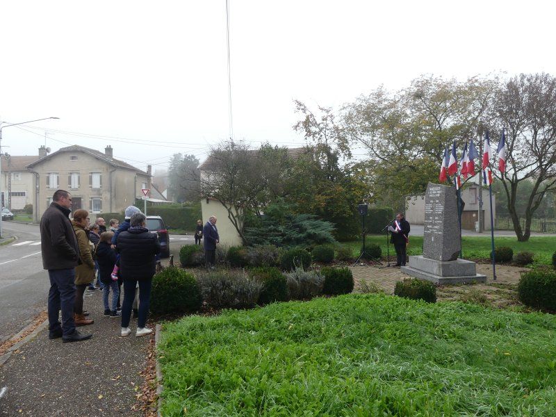 Mazerulles Cérémonie 11 Novembre 2022